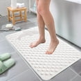thumbnail image 4 of Non Slip Shower Mats for Inside Shower 15 x 27.5 Inch, PVC Bathtub Mat Non-Slip, Bath Mat for Tub with Suction Cups, Drain Holes Bath Tub Mat for Bathroom, 4 of 6