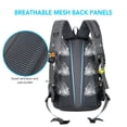 thumbnail image 3 of Mochila de senderismo de 50 l, impermeable, para deportes al aire libre, mochila de viaje, con, 3 of 8