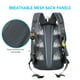 thumbnail image 3 of Mochila de senderismo de 50 l, impermeable, para deportes al aire libre, mochila de viaje, con, 3 of 8