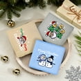 thumbnail image 4 of Funny Christmas Snowman Hand Towels for Bathroom Kitchen- 100% Cotton Soft Absorbent Winter Holiday Bath Towels Cute Decor - Fun Novelty Christmas Xmas Secret Santa Gifts for Women Mom -Set of 2,Blue, 4 of 7