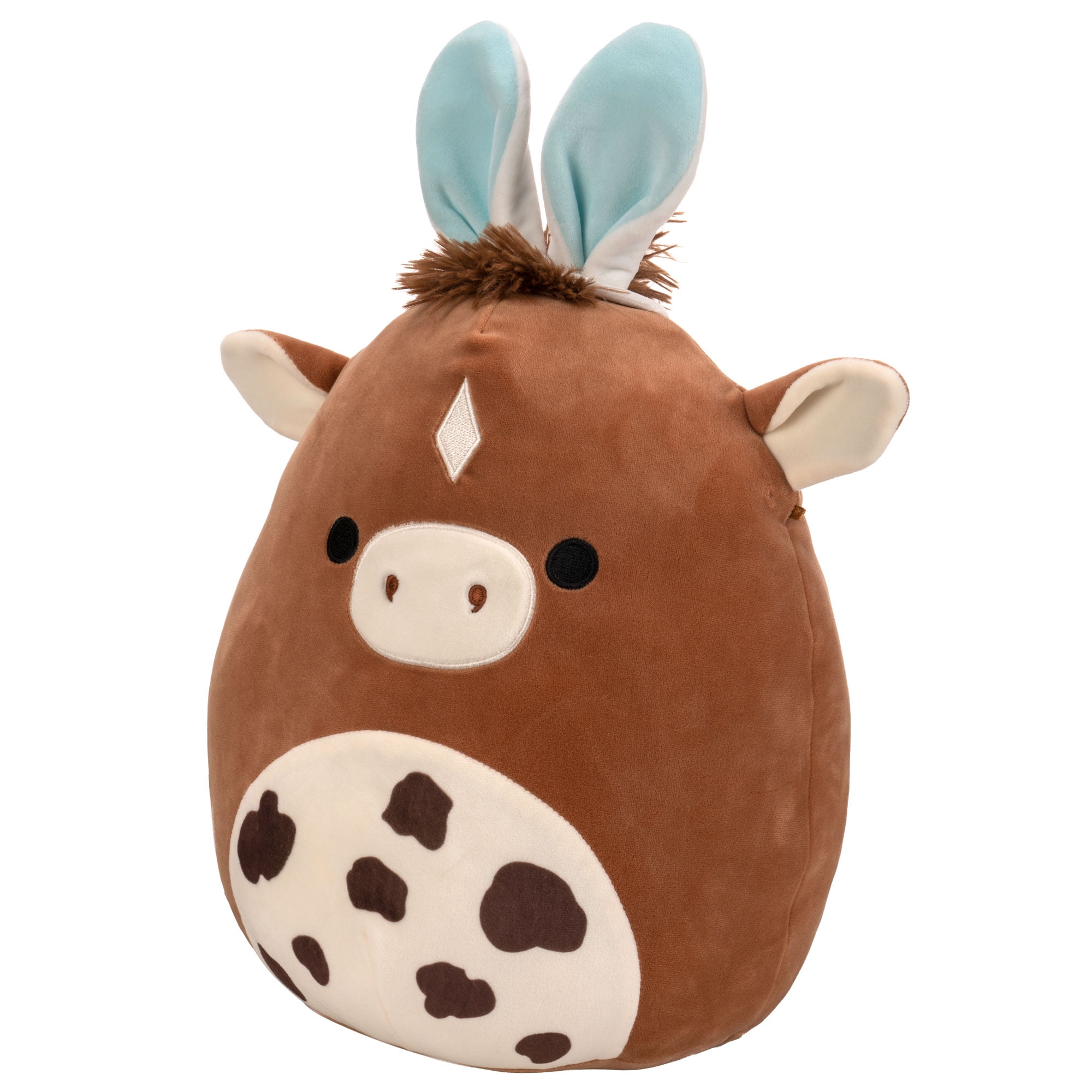 Squishmallow 12in Harry The Brown Horse Spotted Kellytoy 2021 X2 for sale online 