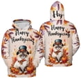 thumbnail image 3 of Happy Thanksgiving Ragdoll Welcome Thankful Fall Autumn Pumpkin All Over Print 3D Hoodie Unisex Merch Hoodies Cat Lover Kitten Owner Gifts Idea - 02021, 3 of 6