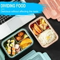 thumbnail image 3 of MICLOZYT Bento Box Adult Clearance,Bento Lunch Box,Divided Food Storage Containers for School Work Travel,Lunch Box With Tableware, 3 of 8