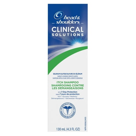 Head and Shoulders Clinical Solutions Itch Relief Anti-Dandruff Shampoo, 4.3 fl