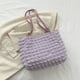 thumbnail image 5 of Bolso hobo para mujer Cloud Ins Armpit Bag Bubbles Soft Large Female Clutch (Púrpura), 5 of 6