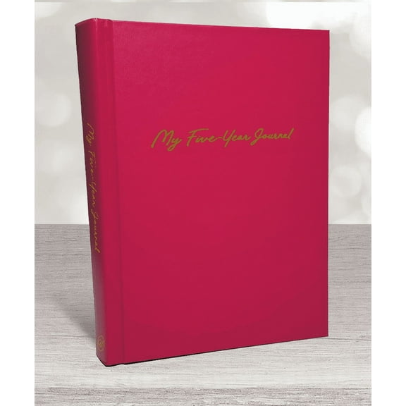 Hard Cover 5 Year Journal | The Easiest to Use Five Year Journal | Quick and Easy Five Year Daily Journal System | 6x8.25 Inch Size (Rose Pink)