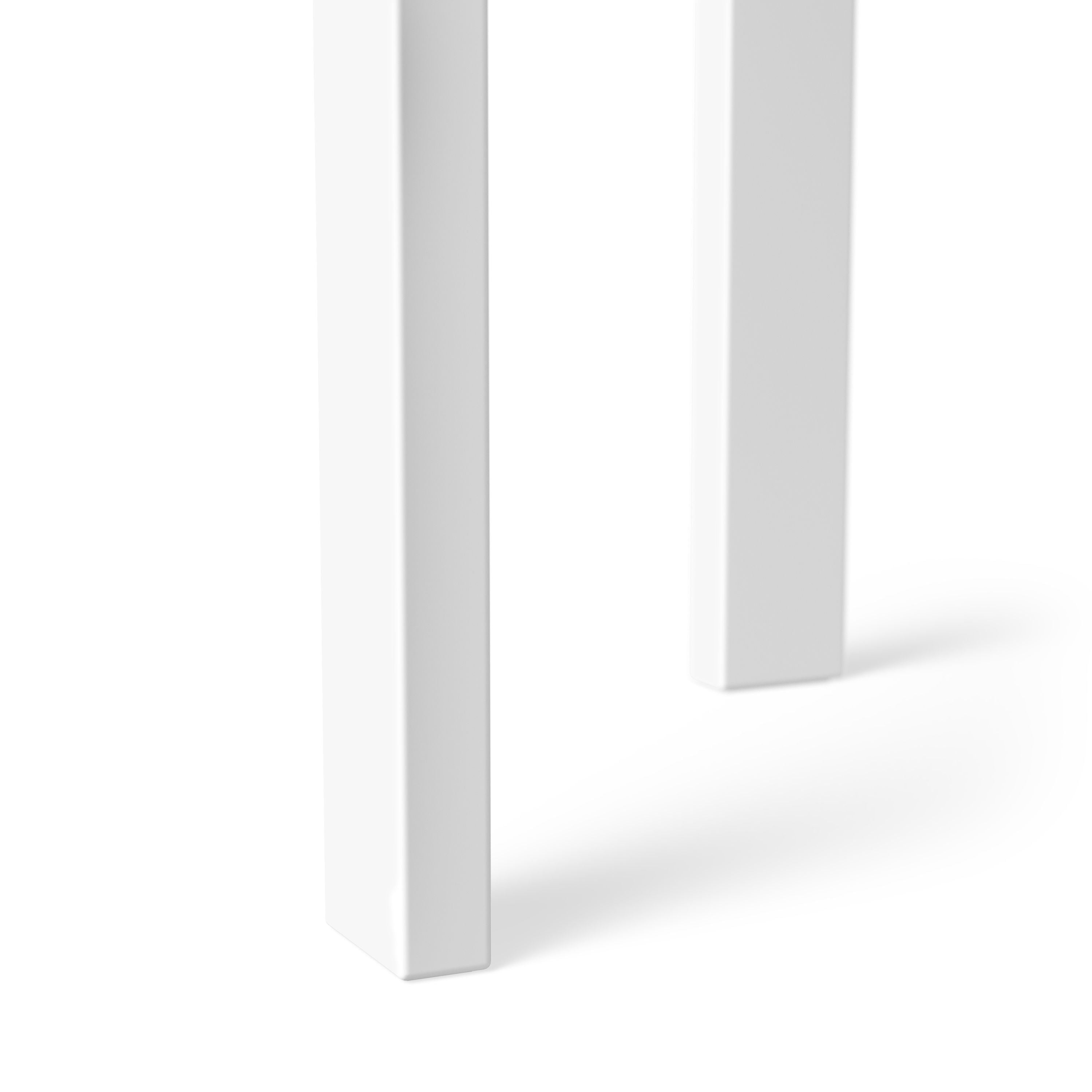 Mainstays Kids Wood Nightstand Side Table, Brilliant White