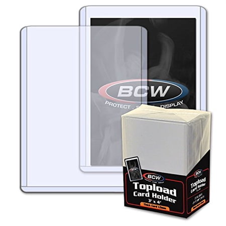 BCW: Thick Card Topload Holder - 59 Pt. (25ct)