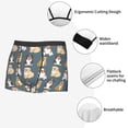thumbnail image 5 of Haiem Cartoon Bulldog 1 Men's Boxer Briefs, Every Day Comfort Stretch Cotton Moisture-Wicking Underwear-Small, 5 of 8