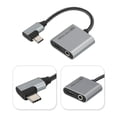 thumbnail image 2 of Adaptador 2 en 1 USB C a 3,5mm Unique Bargains, 2 of 4