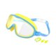 thumbnail image 4 of Gafas de natación para niños, cómodas, transparentes, antivaho, para piscina, niños y niñas, para interiores Verde y negro, 4 of 8