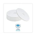 thumbnail image 3 of Polishing Floor Pads, 17" Diameter, White, 5/carton | Bundle of 10 Cartons, 3 of 6