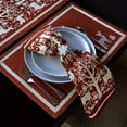 thumbnail image 3 of SKL Home Harvest Otomi 4 Piece Napkin Set, 3 of 4