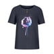 thumbnail image 4 of Camisas de Manga Corta para las Mujeres, Blusa de Botón de Impresión Casual con Cuello Redondo Hecha de Tela Suave Transpirable para Verano Primavera, Blusas de Manga Corta para las Mujeres, 4 of 4