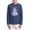 Navy, variant on eczipvz Long Sleeve T Shirt Boys Long Sleeve Crew Neck T-Shirt with Chest Print Soft Cotton Grey 5-6 Years