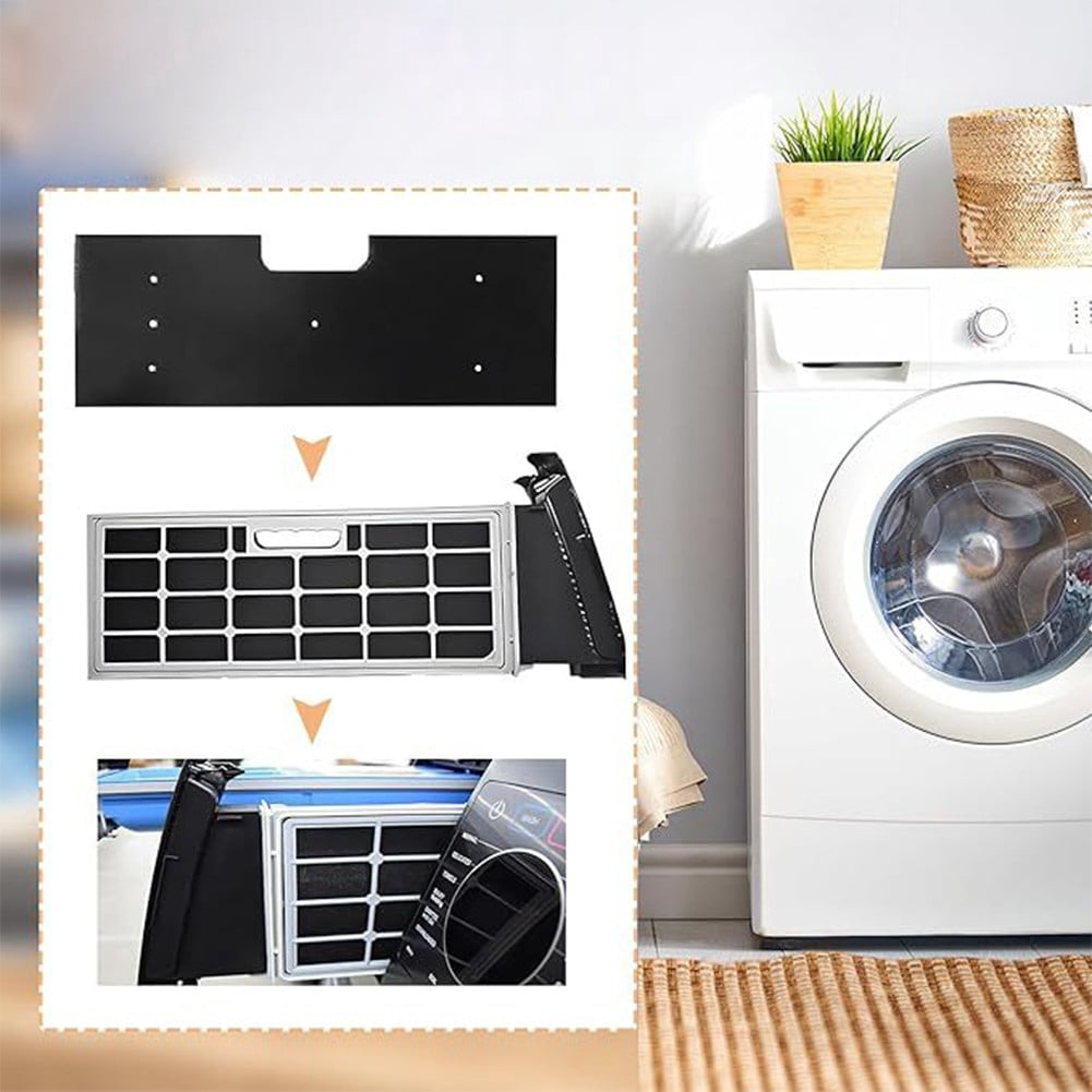 WH01X35719 Dryer Filter Washer Dryer Lint Filter with 2Pcs Dryer Vent Brush