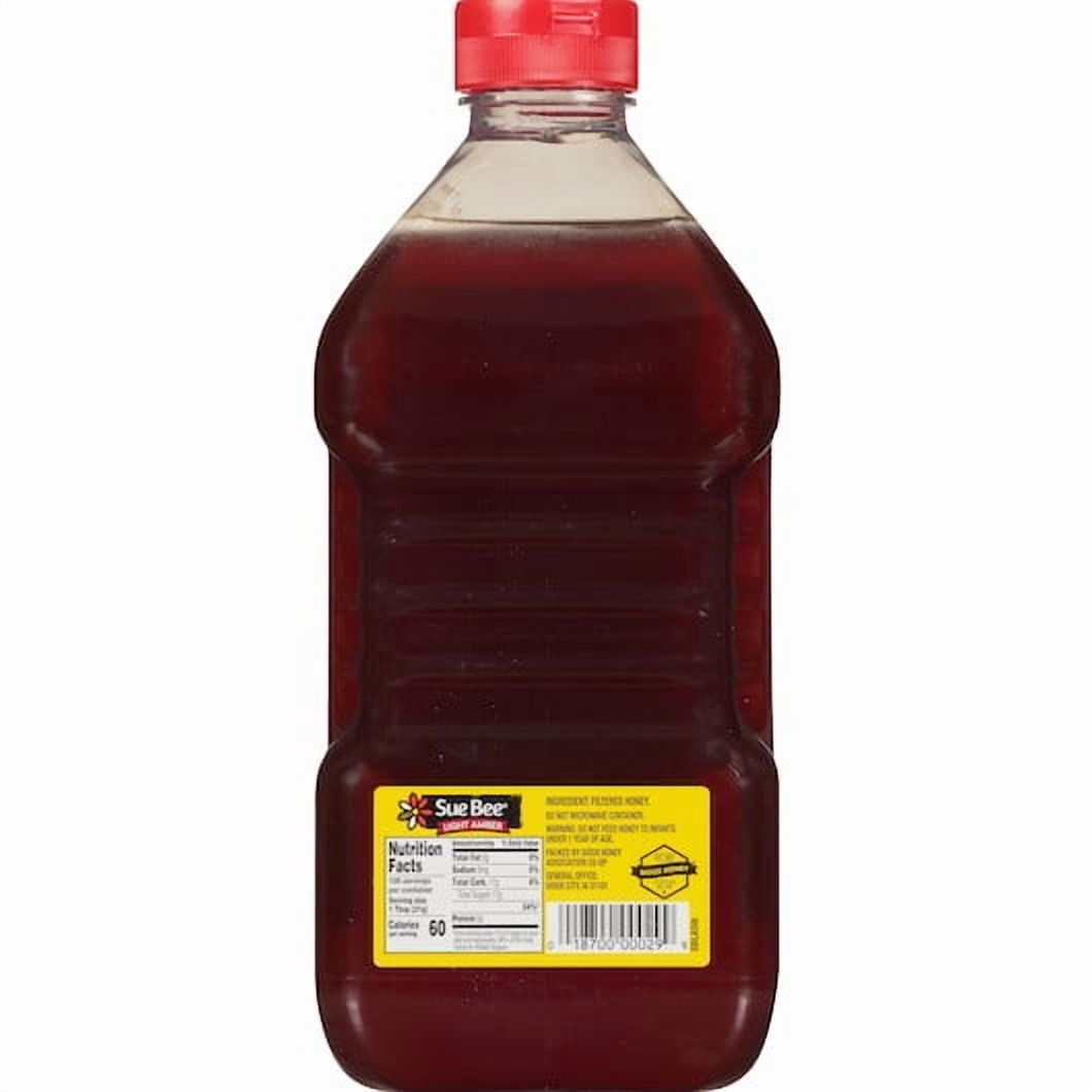 Sue Bee Light Amber Honey Bulk, 5 Pound, 6 Per Case