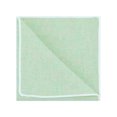 thumbnail image 4 of INSPIRE CHIC Men's Handkerchiefs Tweed Pocket Squares with Embroidered Edge Light Green, 4 of 4