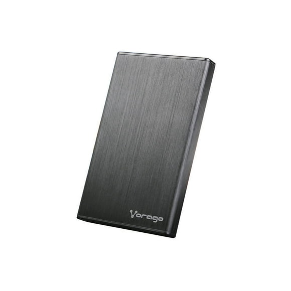 Gabinete Vorago HDD-102-BK negro para disco 2.5' SATA USB 2.0