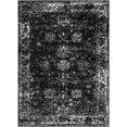 thumbnail image 2 of Hauteloom Odeda Living Room, Bedroom Area Rug - Traditional - Black, Medium Gray, Teal - 5'3" x 7'3", 2 of 7