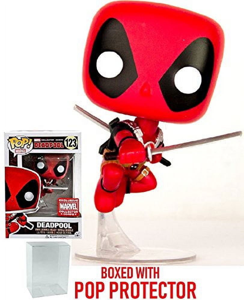 Funko Pop! Marvel X-Force Gray Deadpool #111 Two Swords Gamestop