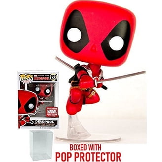 Funko Pop! Marvel: Bob Ross Deadpool Vinyl Figure (Bundled With Pop Protector Case)