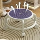 thumbnail image 5 of Pisexur Batería de cocina Taburete pequeño con ruedas y asiento bajo con ruedas giratorias de 360 grados, cómodo, transpirable y ergonómico. para la cocina del hogar, 5 of 6