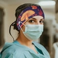 thumbnail image 2 of COEQINE Mushroom Nurse Button Headband Nurse Headbands for Women Labor And Delivery Sweat Headband for Men Nurse Headbands The Ideal Choice for Medical Personnel, 2 of 7