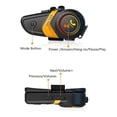 thumbnail image 4 of Motorcycle Helmet BT5.0 Headset Wireless Riding Intercom Kit Noise Reduction Headphone Waterproof for Hands-Free Stereo Auto-Answer, 4 of 5