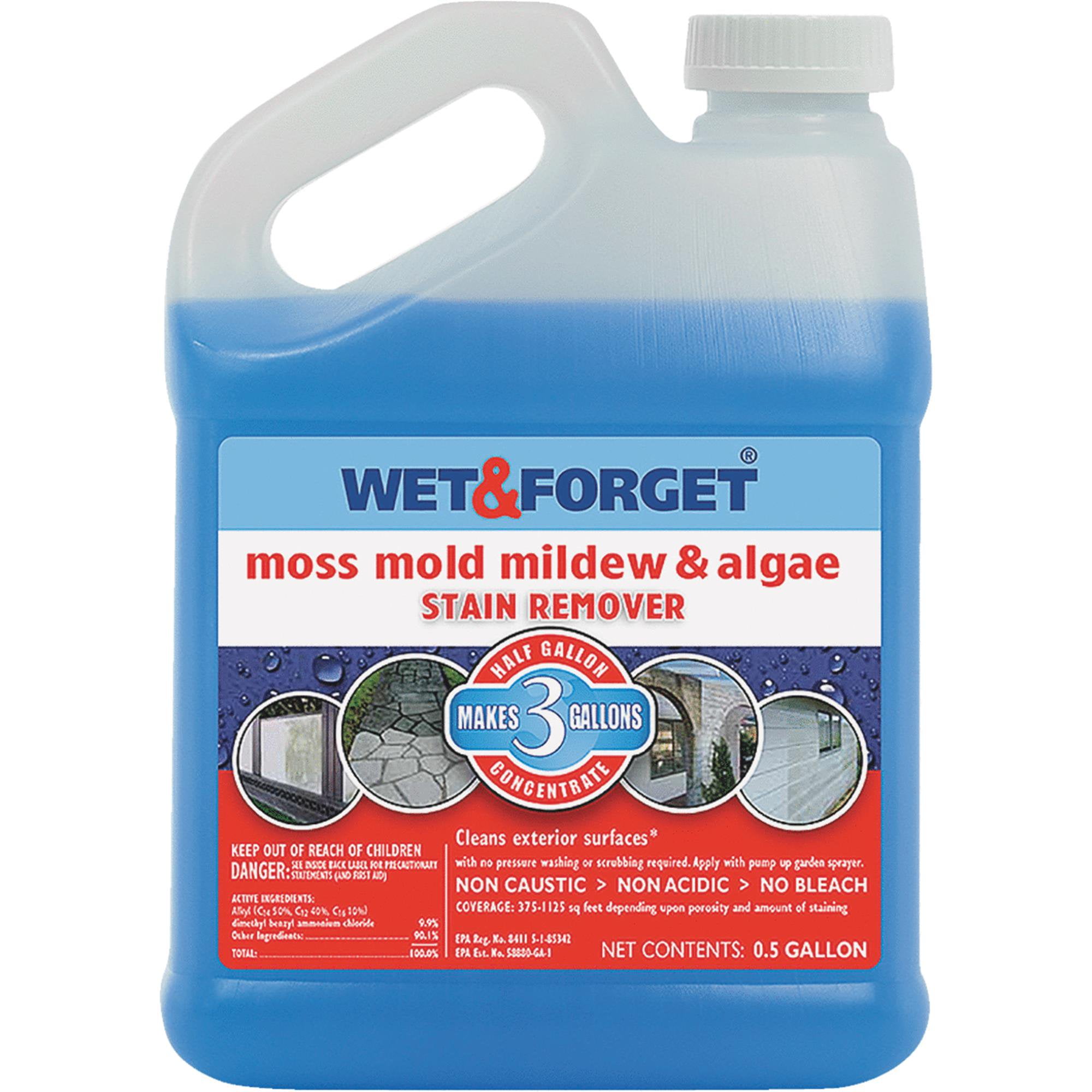 Wet Forget Moss Mold Mildew Algae Stain Remover Walmartcom