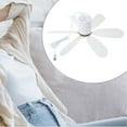 thumbnail image 6 of USB Small Ceiling Fan USB5V Power Quiet Camping Outdoor Tent Fan 6Leaves Strong Wind, 6 of 9