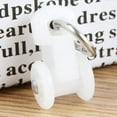 thumbnail image 3 of 50pcs Curtain Rod Rollers Curtain Rail Slides Hook Track Hook, 3 of 5