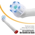 thumbnail image 3 of 16uds Eléctrico Dientes Cepillo Reemplaza Cabezales, para Oral-B, Suave Limpieza, 3 of 7