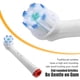 thumbnail image 3 of 16uds Eléctrico Dientes Cepillo Reemplaza Cabezales, para Oral-B, Suave Limpieza, 3 of 7