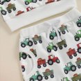 thumbnail image 4 of KPOPLK Baby Toddler Boy Clothes Fall Winter Outfit Long Sleeve Sweatshirts Pants Set 3 6 9 12 18 Months,Size 12-18 Months, 4 of 7
