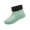 Cyan, variant on Orthopedic Rain Booties for Women, PVC Fleece Collar Short Garden Boots, Arch Support Non Slip Farm Walking Shoes Pink