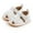 White, variant on Baby Breathable Sandals Anti-slip Soft Sole Shoes, Toddler Hollow Design Sandals for Boys Girls (0-18M)
