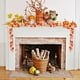 thumbnail image 4 of Decoraciones de Halloween con hojas de arce simuladas, plantas verdes de imitación para Halloween, bar, hogar, jardín, etc., 4 of 6