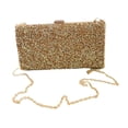 thumbnail image 3 of Bolso de noche Strade Fareast Limited Con diamantes de imitación Oro, 3 of 8