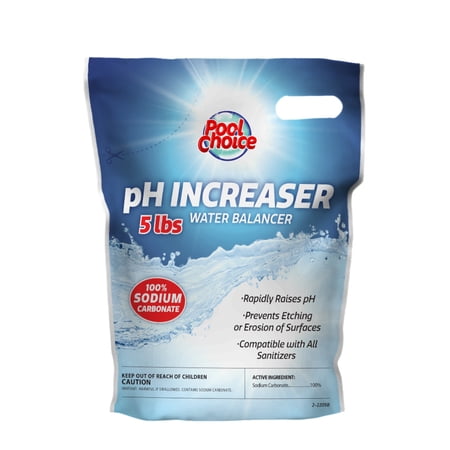 Pool Choice pH Rise Swimming Pool Chemistry Balance Chemical - 5 Lbs.