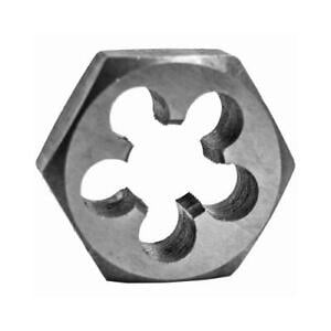 

Century Drill & Tool 96210 High Carbon Steel Fractional Hexagon Die 1/2-20 NF
