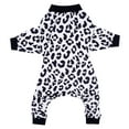 thumbnail image 5 of HDE Dog Pajamas One Piece Lightweight Jumpsuit for M-3XL Dogs Snow Leopard 2XL, 5 of 7