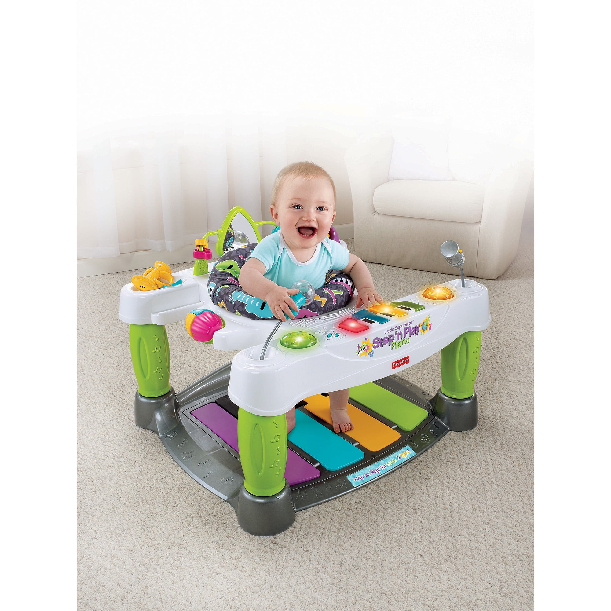 fisher price walk around table