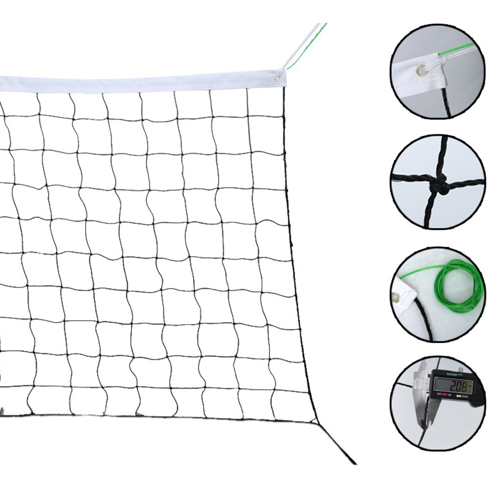 9.5M Competition Size Volleyball Net Sports Portable Outdoor Beach