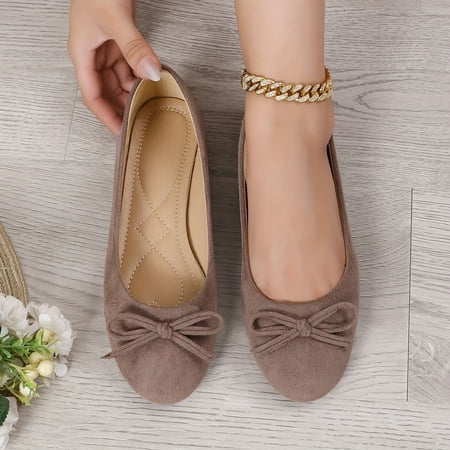 

Women s Simple Solid Color Solid Color Loafers Pointed Toe Flat Shoes Lightweight & Casual Outdoor Shoes