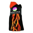 thumbnail image 2 of Flame Soccer Style Socks (Black/Orange/Gold, Medium), 2 of 2