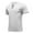 White, variant on WREESH Men's Drawstring Henley T-Shirt, Functional Casual Short Sleeve Athletic Top for Running Outdoor Sports, Lightweight