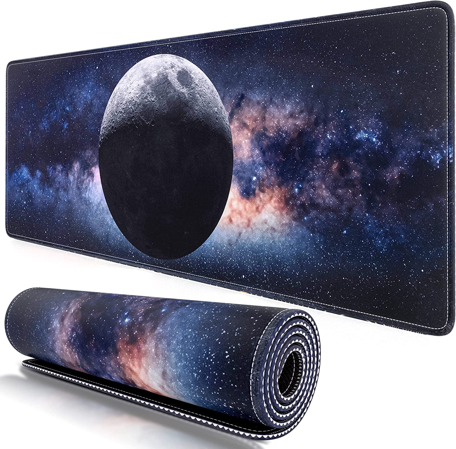 Galaxy Gaming Mouse Pad XL Computer/Laptop Deskpad (31.5x11.8IN, 4MM