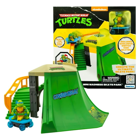 Teenage Mutant Ninja Turtles: Mini Madness Skate Park Action Figure with Exclusive Leonardo Skater