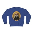 thumbnail image 2 of Royal Raccoon Graphic Sweatshirt, Vintage Aesthetic, 2 of 4